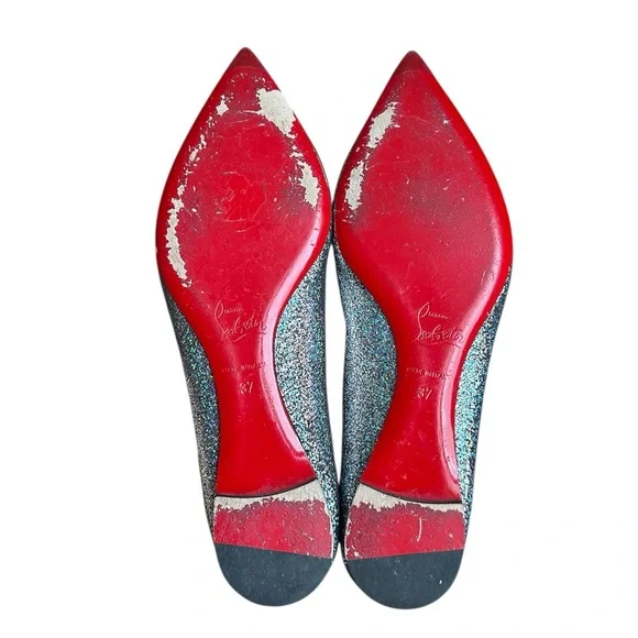 Christian Louboutin Ballalla Pigalle flats Hologram - Picture 9 of 10